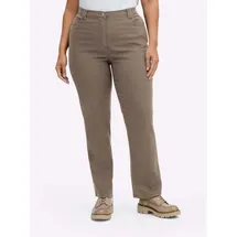 Sieh an! Stretch-Hose in taupe | Gr.: 25