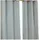 Homescapes Ösenvorhang Vichy-Karo blickdicht 2er-Set, 117/137 cm