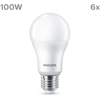 Philips Classic LED Birne E27 13W/840, 6er-Pack (451353-00)