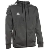 Select Monaco Kapuzen-Sweatjacke Herren Grau XXL