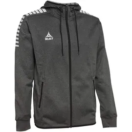 Select Monaco Kapuzen-Sweatjacke Herren Grau XXL