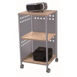 Rocada Bürowagen buche 3 Ebenen 45,0 x 45,0 x 86,0 cm