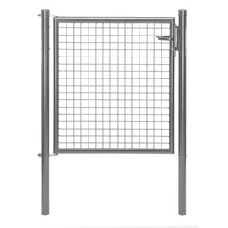 Gust. Alberts GmbH & Co. KG Gartentor einflügelig anthrazit RAL 7016, 1.000 mm x 1.000 mm