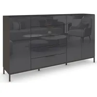 Rauch Kombikommode 200 x 110 x 42 cm Grau