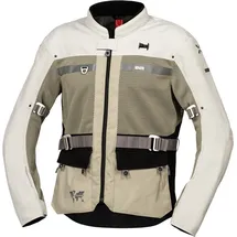 IXS Venture-BigAir 1.0 Textiljacke Hellgrau/Oliv/Schwarz S