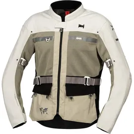 IXS Venture-BigAir 1.0 Textiljacke Hellgrau/Oliv/Schwarz S