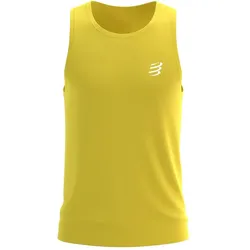 Compressport Herren Performance Singlet gelb