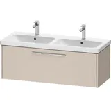 Duravit D-Code 118,4x40x46cm, 1 Ausz., Tau ma, Gr. chr