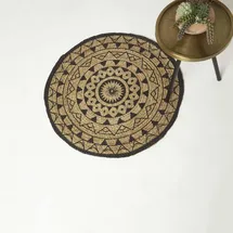 Homescapes TEPPICH Mandala rund 70 cm,