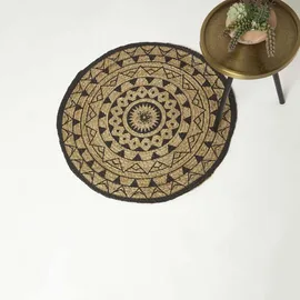 Homescapes TEPPICH Mandala rund 70 cm,