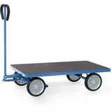 fetra® Handwagen mit Luftbereifung, HxBxL 1.192 mm x 609 mm x 1.272 mm, Tragkraft 500 kg