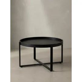 KADIMA DESIGN Kadima Schwarz Mangoholz 60 x 60 x 35 cm