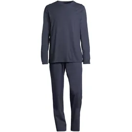 SCHIESSER Pyjama Night & Home Dunkelblau L