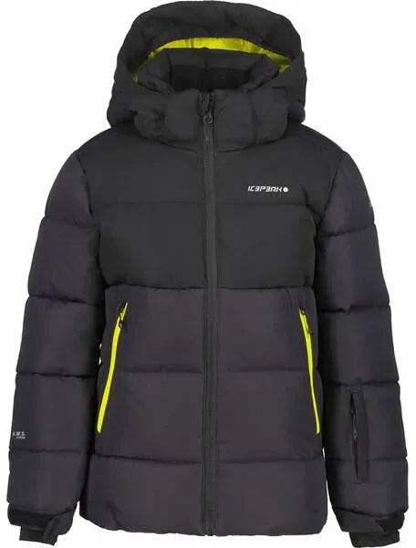 ICEPEAK Kinder Jacke LOUIN JR, ANTHRAZIT, 164