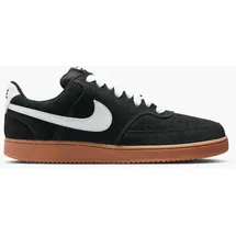 Nike Court Vision Low Herren Black / White / Gum Medium Brown 42