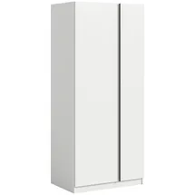 Livetastic Drehtürenschrank OAKLAND 80 x 183 x 53 cm Weiß