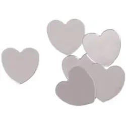 Konfetti silber 46404 10gr Herz