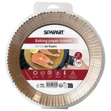 ScanPart Heißluftfritteusenpapier 2910070003 braun