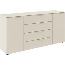 LeGer Home by Lena Gercke Schubladenkommode 160 x 81 x 42 cm Beige (Champagner)