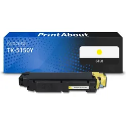 Toner kompatibel mit Kyocera TK-5150Y - Gelb