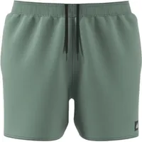 adidas Solid CLX Short-Length, Badeshorts Herren Shorts, grün - S