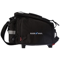 KLICKfix 0267RB Farradtasche Rackpack 2 Plus für Rackt Gepäckträgertasche, Schwarz, 35 x 30 x 23 cm