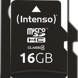 Intenso microSD Class 4 + SD-Adapter 16 GB