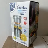 Genius Akku Zitruspresse by Nicer Dicer 6-tlg | Elektr. Saftpresse 45W kabellos