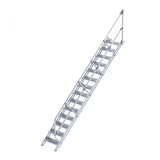 Günzburger Aluminium-Treppe 14 Stufen (300254)
