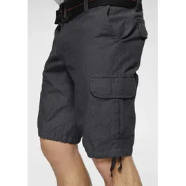 Bruno Banani Cargoshorts in schwarz | Gr.: 40