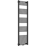neu.haus Handtuchheizkörper Voss 1600 x 500 mm 655 W schwarz Mittelventil