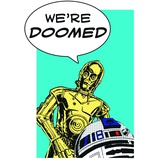 KOMAR Wandbild Star Wars Droids 50 x 70 cm