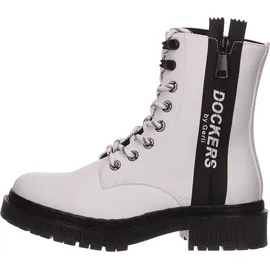Dockers by Gerli Damen Stiefelette Weiß - Weiß - 41