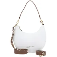 Valentino Alexia Hobo Bag Kunstleder Bianco/Cuoio