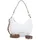Valentino Alexia Hobo Bag Kunstleder Bianco/Cuoio