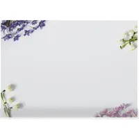 Schreibtischunterlage Blumen DIN A2 mit Schutzleiste – 25 Blatt Papier – Notizblock groß floral – Schreibunterlage Büro, Homeoffice & Arbeitsplatz – inkl. Zusatzblatt