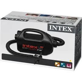 Intex Elektrische Luftpumpe Quick-Fill für Swimming Pools,schwarz,