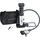 Bikers Dream Mini Fußpumpe mit analogem Manometer, schwarz