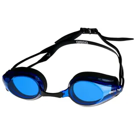 Arena Schwimmbrille Tracks schwarz-blau Einheitsgröße