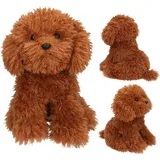 DEPESCHE TOPModel Fur Ever Friends Hund Teddy 30 cm Braun