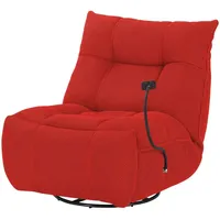 Sofa.de Sessel Relaxfunktion K51151M ¦ rot ¦ Maße (cm):