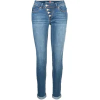 Buena Vista Jeans Malibu Stretch in Blau, Größe M