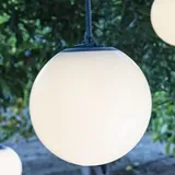 NEW GARDEN Außenwandleuchte Kunststoff IP65 Akku 3 lm weiss/grau