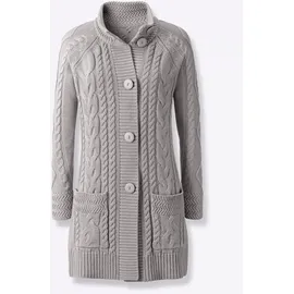 Inspirationen Strickjacke in Grau 52