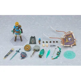 Good Smile Company The Legend of Zelda Tears of The Kingdom Figma Actionfigur Link Tears of the Kingdom Ver. DX Edition 15 cm