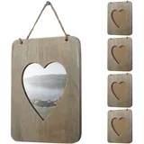 MCW Kranj Landhaus Holz 20x30 cm 5er Set