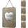 MCW Kranj Landhaus Holz 20x30 cm 5er Set