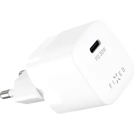 FIXED Mini GaN mit USB-C-Ausgang und PD-Unterstützung 65W weiß