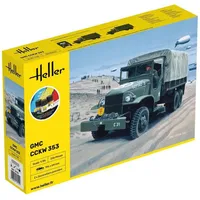 Heller Modellbausatz STARTER KIT GMC US-Truck / 1:35, Maßstab