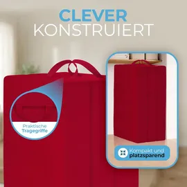 eloneo Gästematratze 140 x 195 x 15 cm weich Polyester